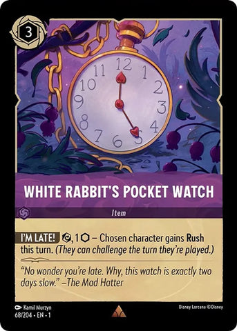 White Rabbit's Pocket Watch / Rare / LOR1