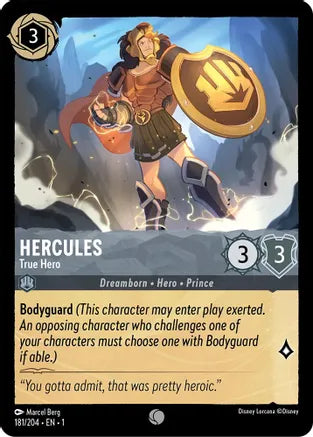 Hercules - True Hero / Common / LOR1 (FOIL)