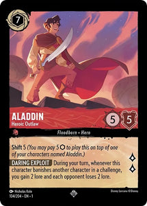 Aladdin - Heroic Outlaw / Super Rare / LOR1
