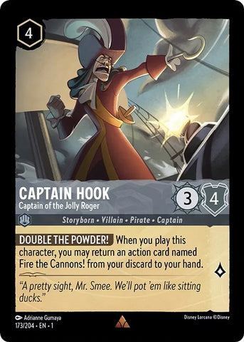 Captain Hook - Captain of the Jolly Roger / Rare / LOR1