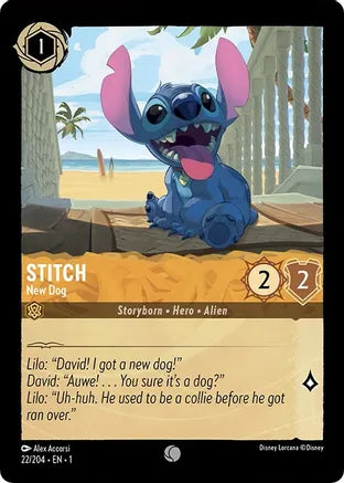 Stitch - New Dog / Common / LOR1 (FOIL)