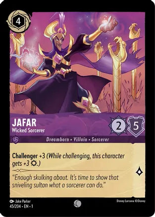 Jafar - Wicked Sorcerer / Common / LOR1