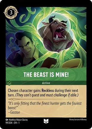 The Beast is Mine! / Uncommon / LOR1