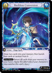 Reckless Conversion / Super Rare / DOA Alter