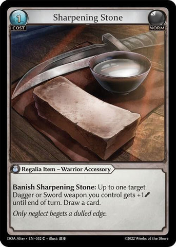Sharpening Stone / Common / DOA Alter (FOIL)
