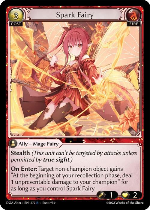 Spark Fairy / Rare / DOA Alter