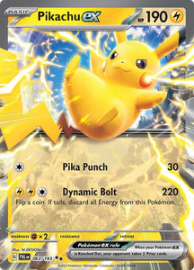 Pikachu ex / Double Rare / PAL