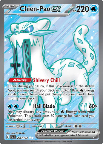 Chien-Pao ex - 236/193 / Ultra Rare / PAL