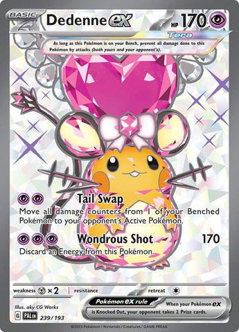 Dedenne ex - 239/193 / Ultra Rare / PAL