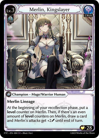 Merlin, Kingslayer / Super Rare / FTC