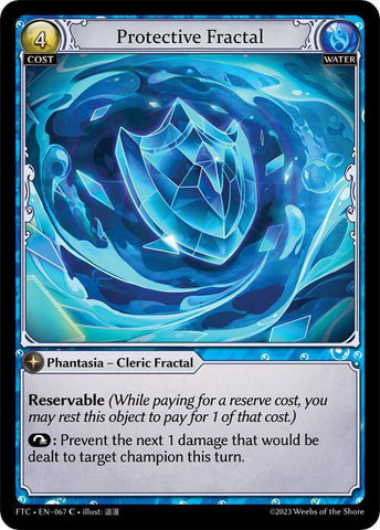 Protective Fractal / Common / FTC