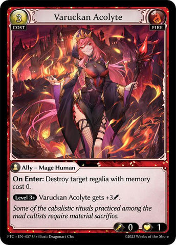 Varuckan Acolyte / Uncommon / FTC