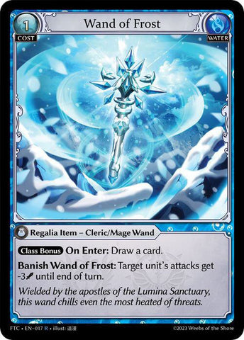 Wand of Frost / Rare / FTC
