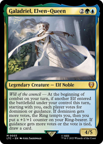 Galadriel, Elven-Queen / M / LTC (FOIL)
