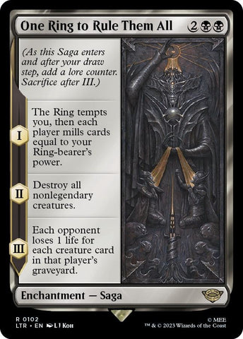 One Ring to Rule Them All / LTR (FOIL)