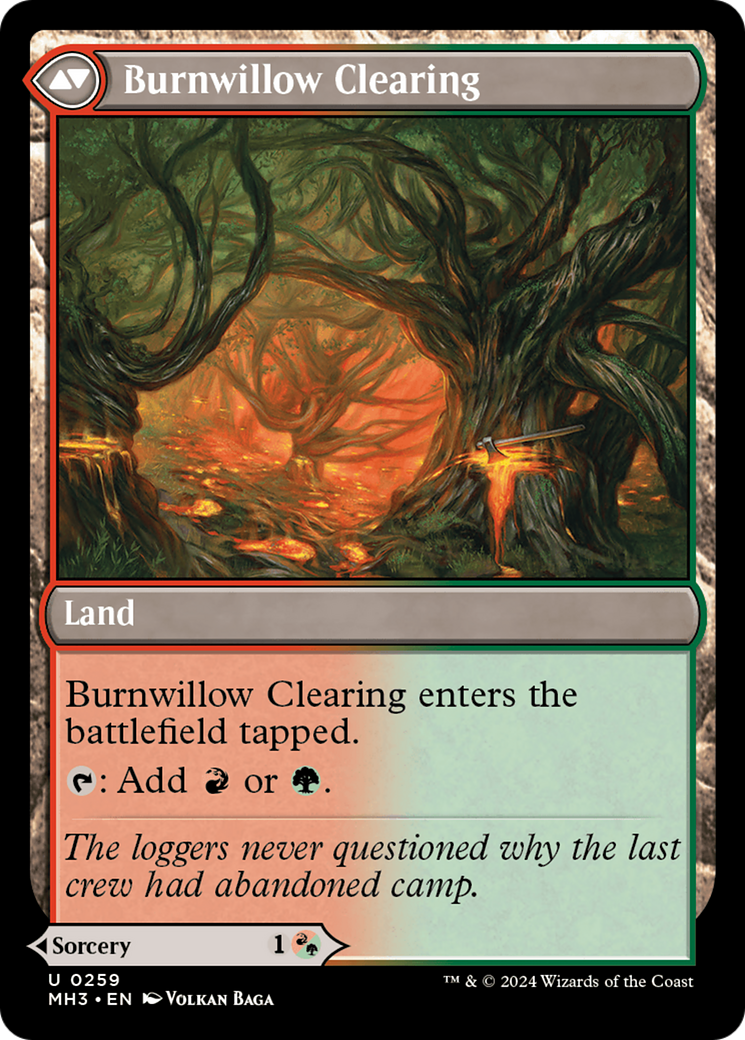 Stump Stomp // Burnwillow Clearing (MH3-259) - Modern Horizons 3
