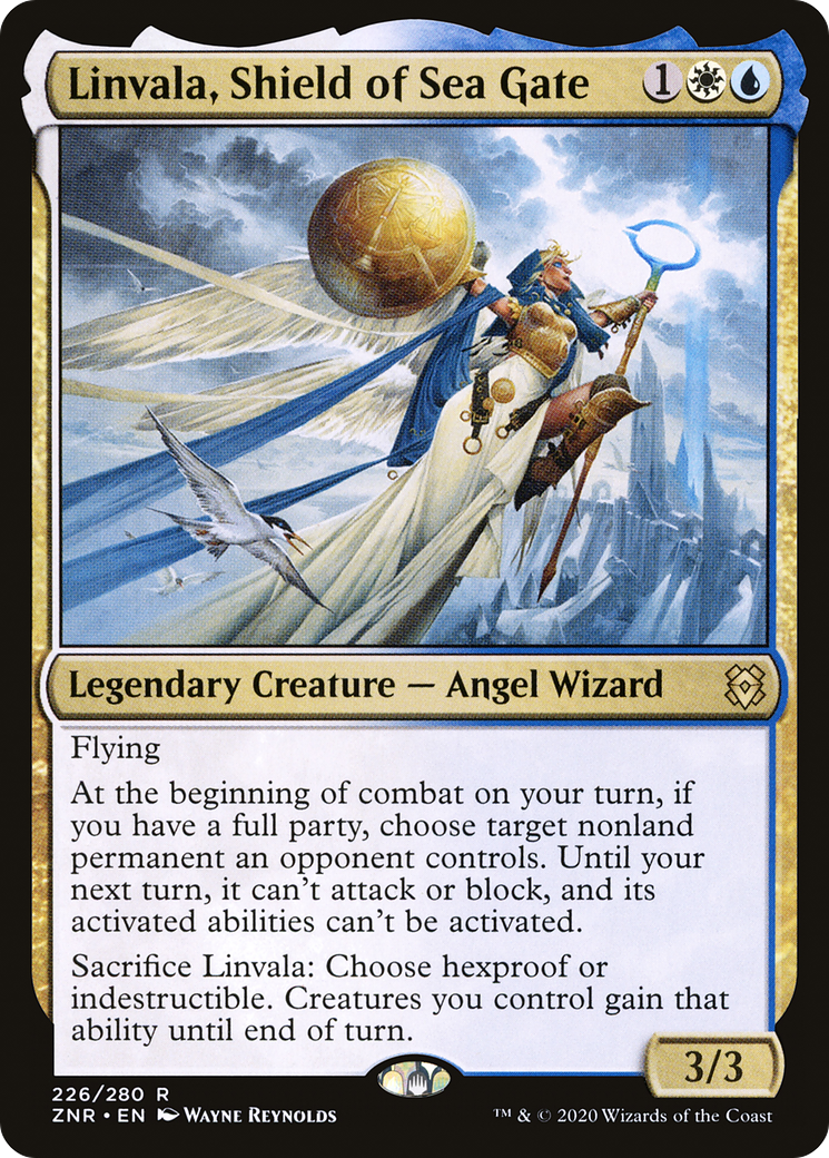 Linvala, Shield of Sea Gate (ZNR-226) - Zendikar Rising