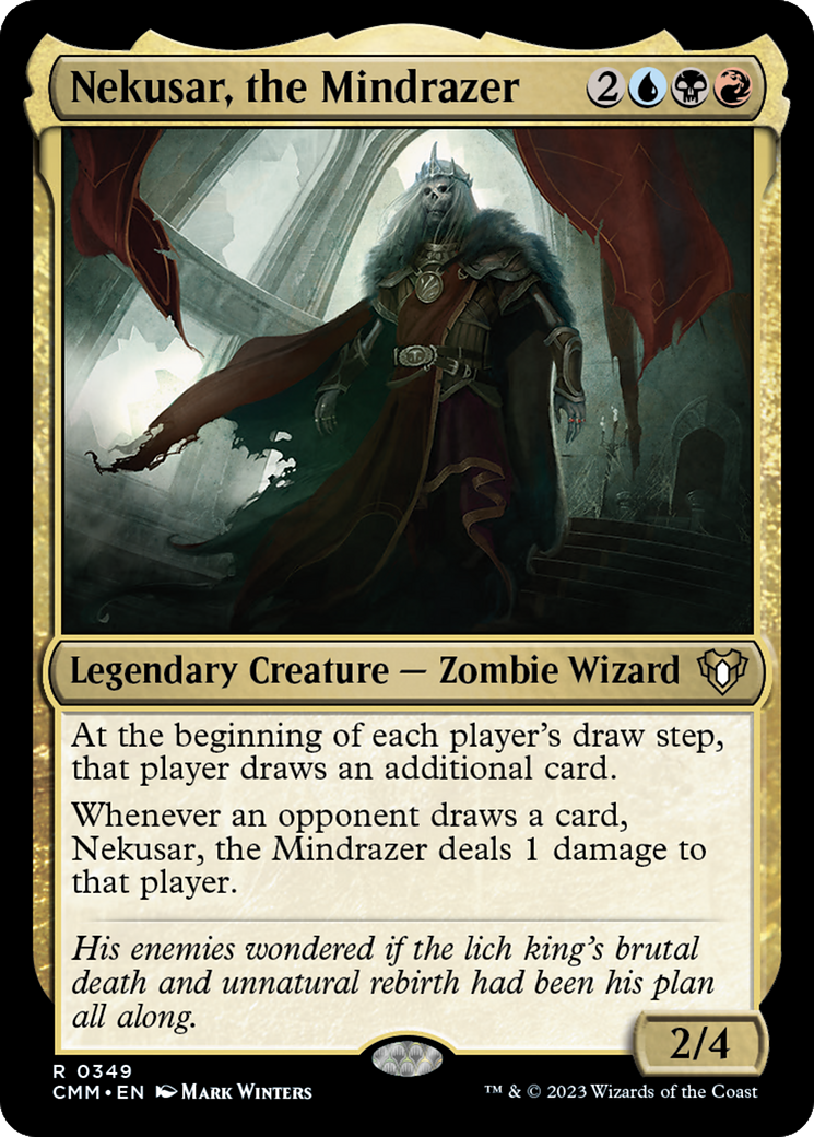 Nekusar, the Mindrazer (CMM-349) - Commander Masters