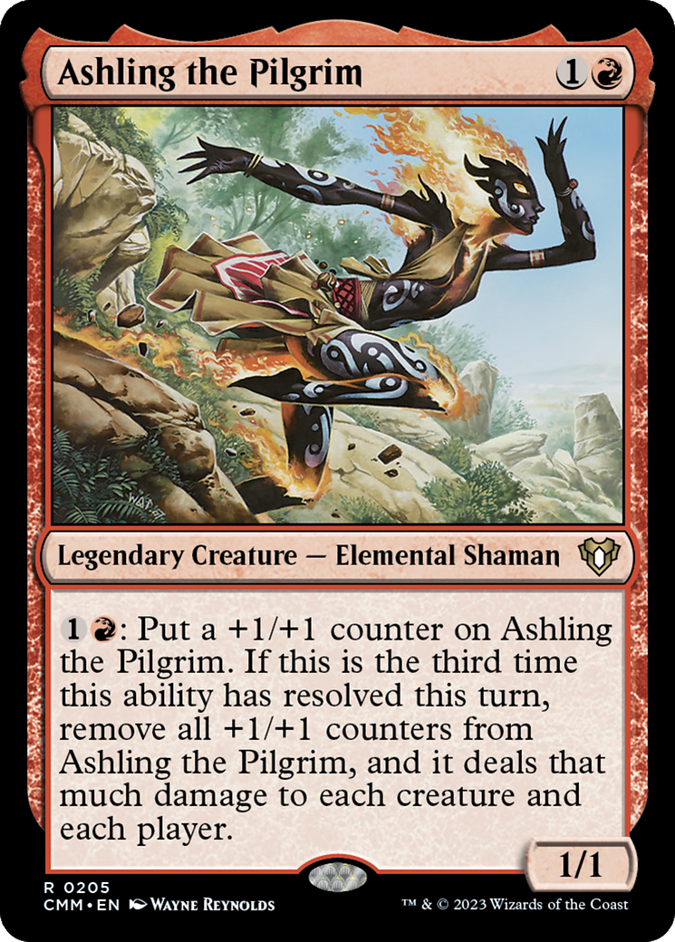 Ashling the Pilgrim (CMM-205) - Commander Masters Foil