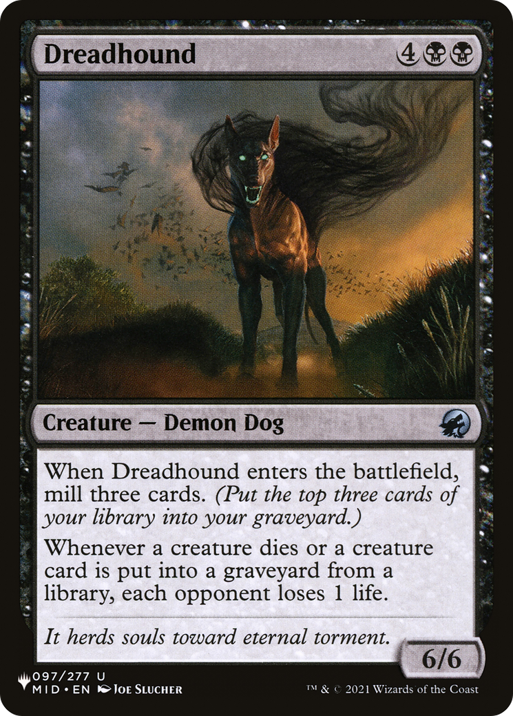 Dreadhound (LIST-MID-97) - The List