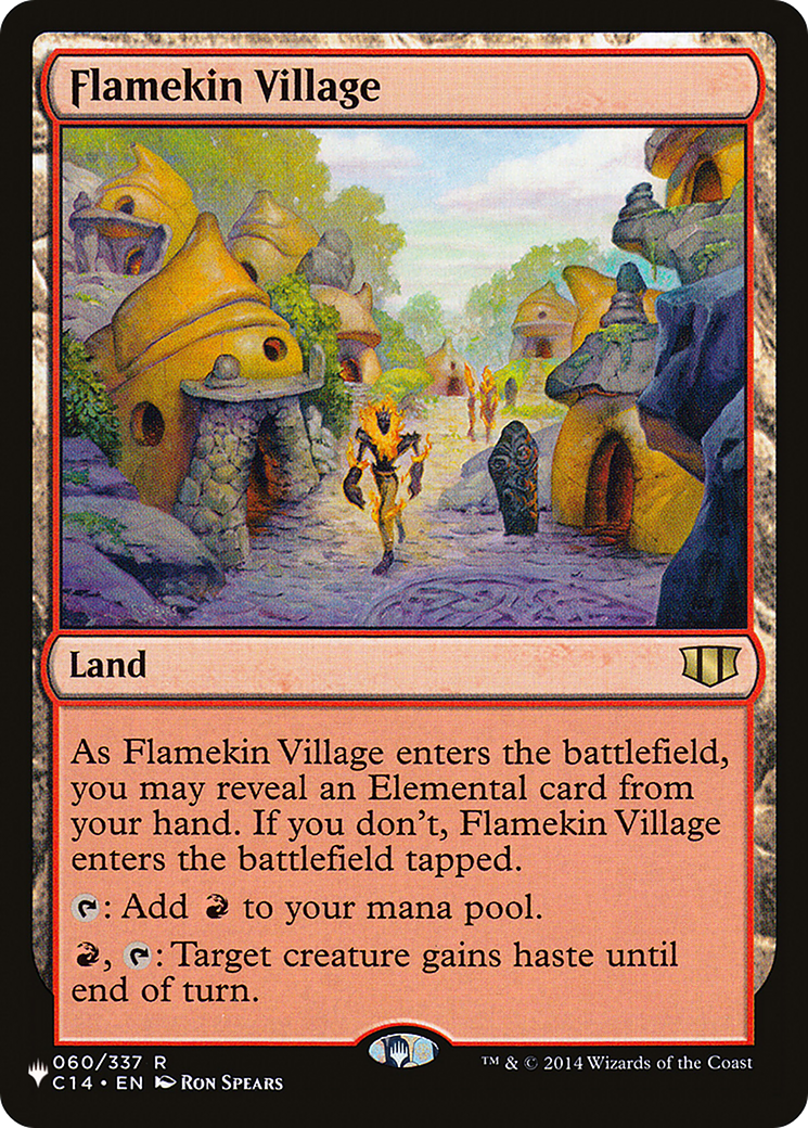 Flamekin Village (LIST-C14-60) - The List