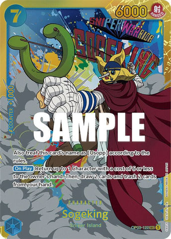 Sogeking / Super Rare / OP03