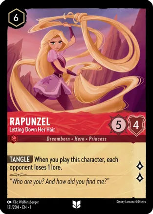 Rapunzel - Letting Down Her Hair / Uncommon / LOR1
