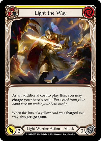LIGHT THE WAY (YELLOW) / Common / DTD (FOIL)