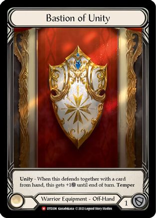 Bastion of Unity (DTD206) - Dusk till Dawn Cold Foil