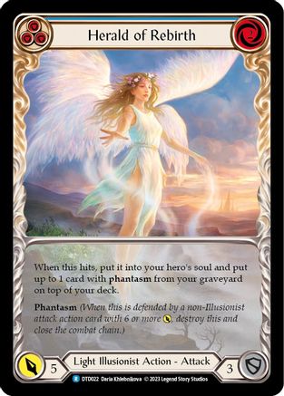 Herald of Rebirth (Blue) (DTD022) - Dusk till Dawn