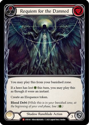 Requiem for the Damned (DTD141) - Dusk till Dawn Rainbow Foil