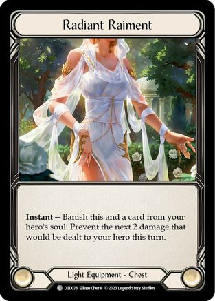 Radiant Raiment (DTD076) - Dusk till Dawn Cold Foil