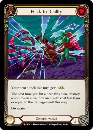 Hack to Reality (DTD229) - Dusk till Dawn Rainbow Foil