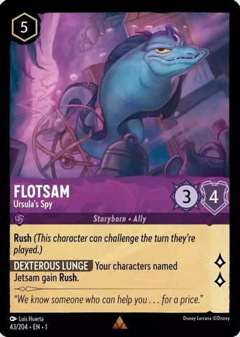 Flotsam - Ursula's Spy / Rare / LOR1