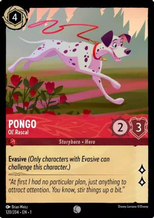 Pongo - Ol' Rascal / Common / LOR1 (FOIL)