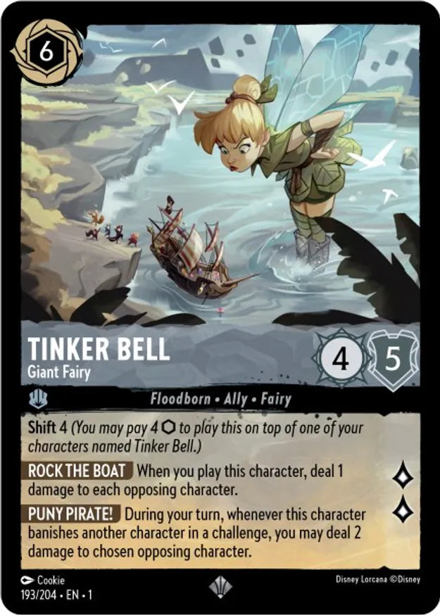 Tinker Bell - Giant Fairy / Super Rare / LOR1