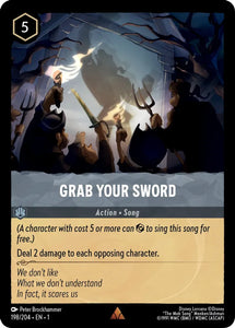 Grab Your Sword / Rare / LOR1