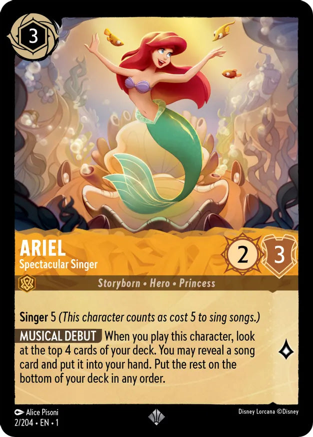 Ariel - Spectacular Singer / Super Rare / LOR1