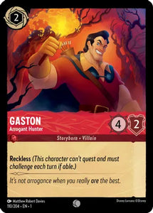 Gaston - Arrogant Hunter / Common / LOR1