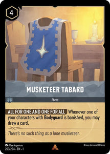 Musketeer Tabard / Rare / LOR1