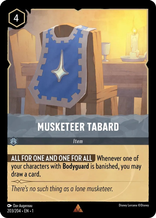 Musketeer Tabard / Rare / LOR1