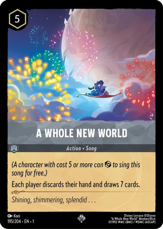 A Whole New World / Super Rare / LOR1