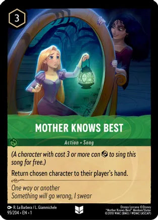 Mother Knows Best / Uncommon / LOR1