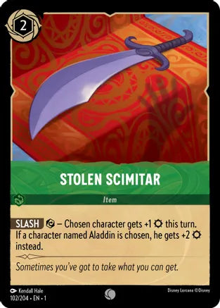 Stolen Scimitar / Common / LOR1