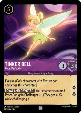 Tinker Bell - Peter Pan's Ally / Common / LOR1