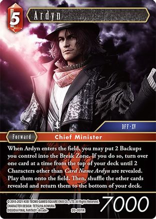 Ardyn (20-001R) - Dawn of Heroes Foil