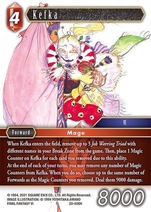 Kefka (20-008H) - Dawn of Heroes