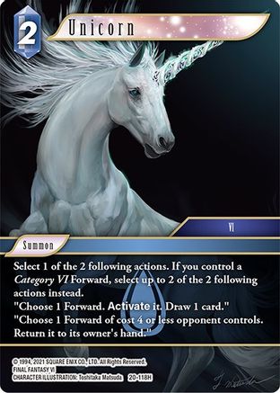 Unicorn (20-118H) - Dawn of Heroes
