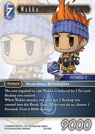 Wakka (20-126C) - Dawn of Heroes Foil