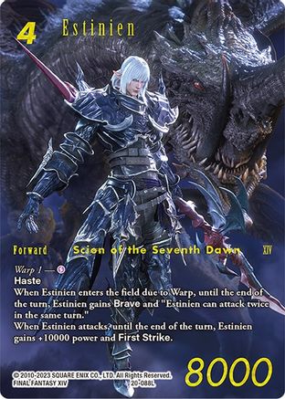 Estinien (Full Art) (20-088L) - Dawn of Heroes Foil